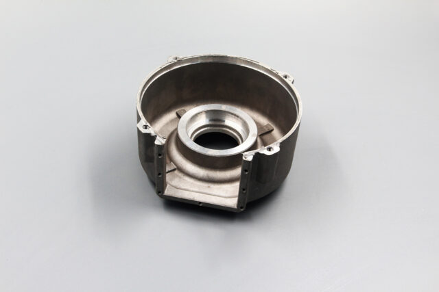 die-cast components made of aluminum