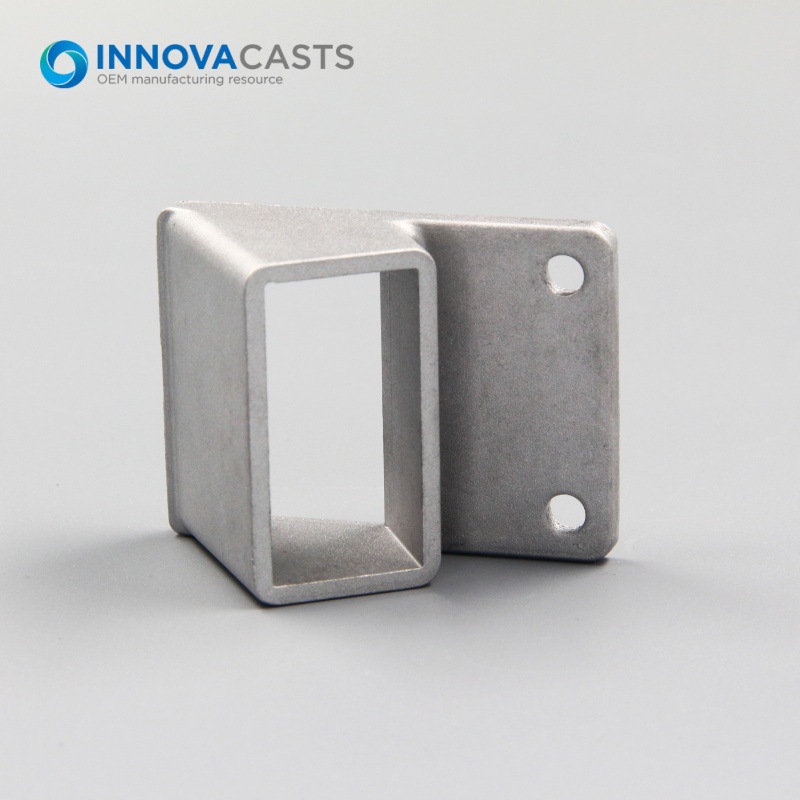 50x25mm Aluminum Bevel Fence Bracket Square Edge Connector