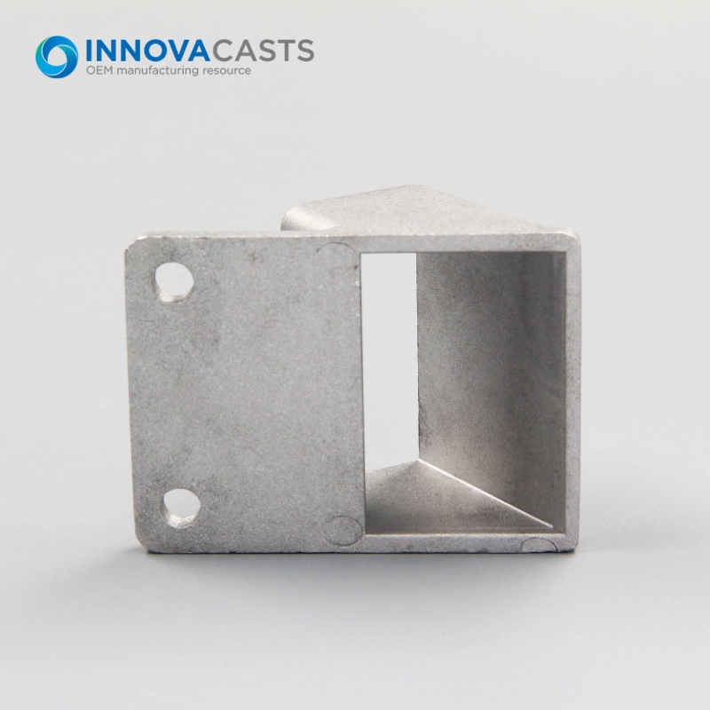 50x25mm Aluminum Bevel Fence Bracket Square Edge Connector