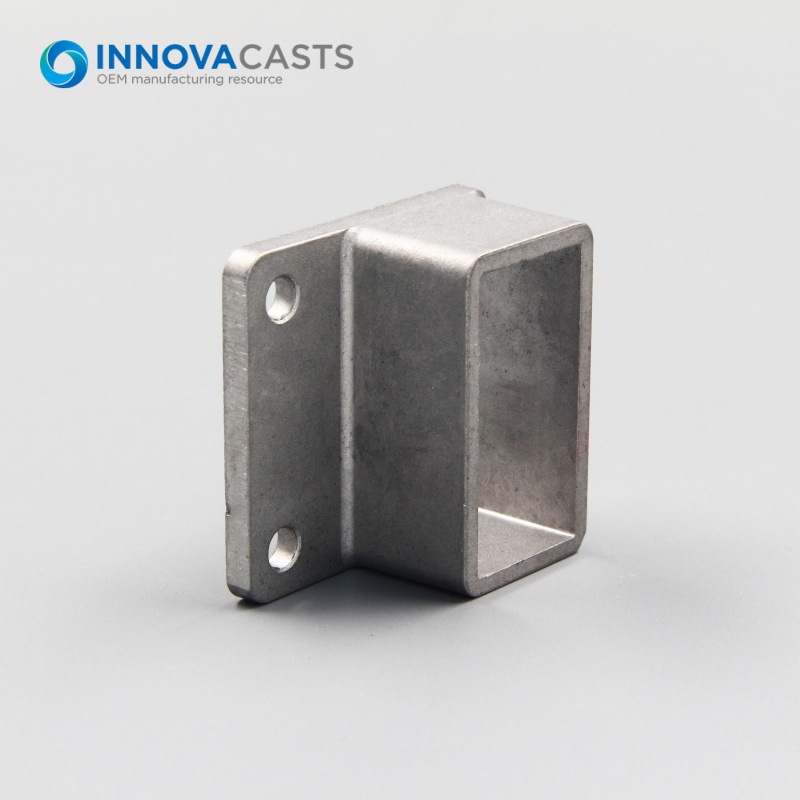 50x25mm Aluminum Square Edge Fence Bracket Right Angle Connector