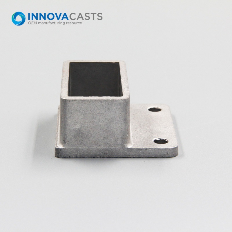 50x25mm Aluminum Square Edge Fence Bracket Right Angle Connector
