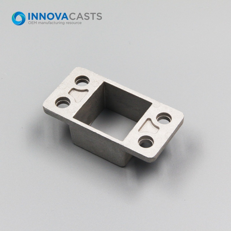 40mm Aluminum Square Tube Fence Wall Mount Bracket Connector