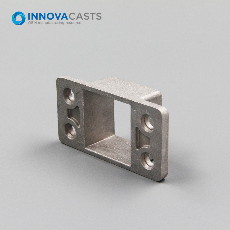 40mm Aluminum Square Tube Fence Wall Mount Bracket Connector