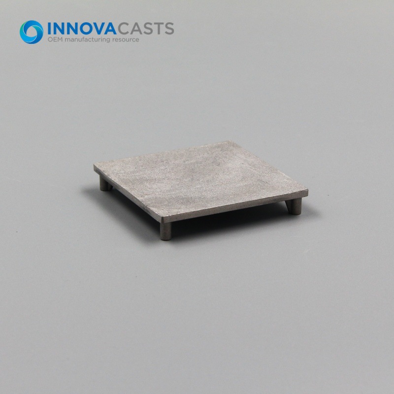75mm Aluminum Flat Top Fence Post Cap for Square Tube